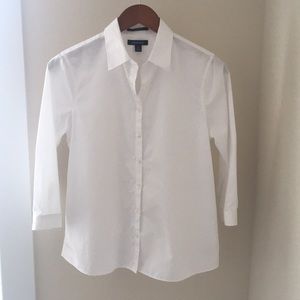 Perfect white button down